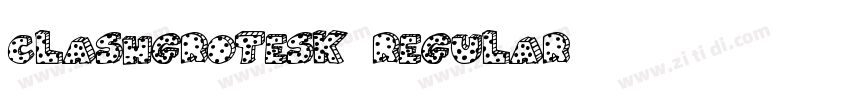 ClashGrotesk Regular字体转换